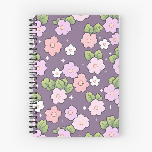 Item preview, Flores japonesas en colores pastel minimalistas de Kawaii | Flores Kawaii | linda flor de píxel designed and sold by BoredF.