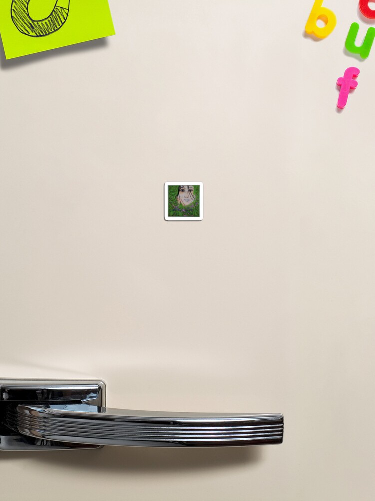 Thumbnail 1 von 3, Magnet, Mystischer Blick durch den Busch designt und verkauft von Klonen-Kunst.