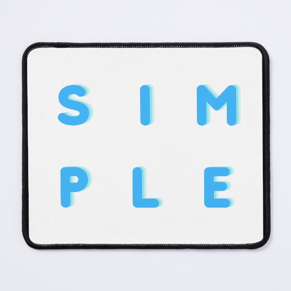 Item preview, SIMPLE - Square designed and sold by cocoCabot.