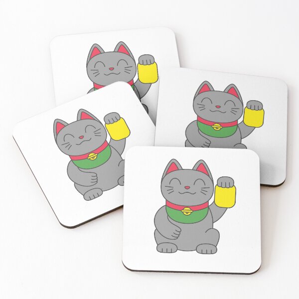 Item preview, Maneki neko - a lucky Asian smiling cat designed and sold by Viktoriia.