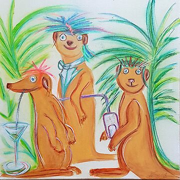Vorschaubild zum Design Die drei Musketiere auf der Party von Klonen-Kunst
