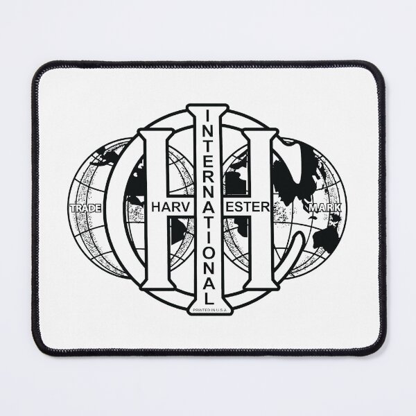 Item preview, International Harvester Classic Global Logo (Black) designed and sold by The-Red-Barn.