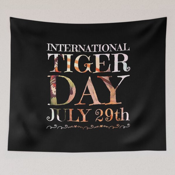 Item preview, International Tiger Day designed and sold by PetSafari.