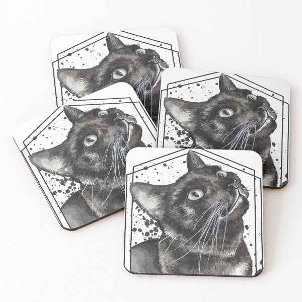 Item preview, Black Cat Splash designed and sold by Amanda Richmond.