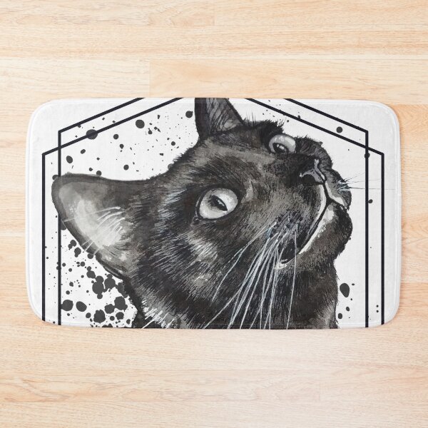 Item preview, Black Cat Splash designed and sold by Amanda Richmond.