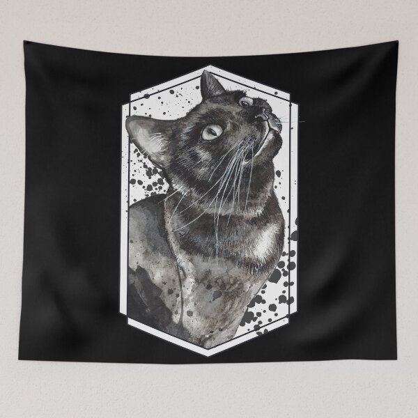 Item preview, Black Cat Splash designed and sold by Amanda Richmond.