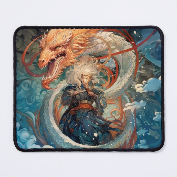 Item preview, Winter Dragon and Goddess designed and sold by Kim Kanger.