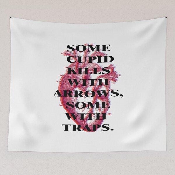 Item preview, Algunos Cupido matan con flechas, otros con trampas, designed and sold by remerasnerdas.