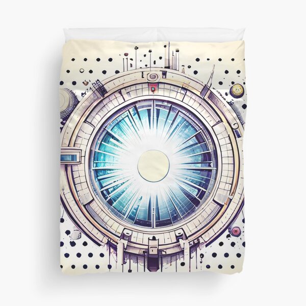 Item preview, Halftone Cyberpunk Portal designed and sold by ReaznCo.