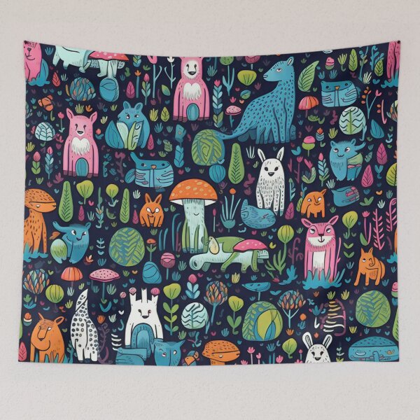 Item preview, Whimsical Animals designed and sold by printorina.