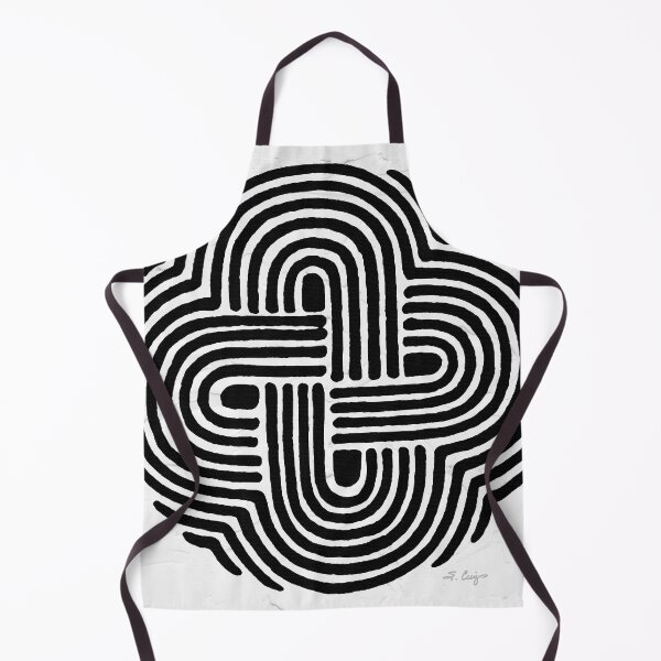 Item preview, Black And White Native American Pattern Art 5 designed and sold by Sharon Cummings Art.