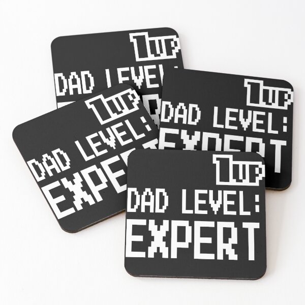 Item preview, Dad Level: Expert - Unique Gaming-Themed Father's Day designed and sold by Moedesigns.