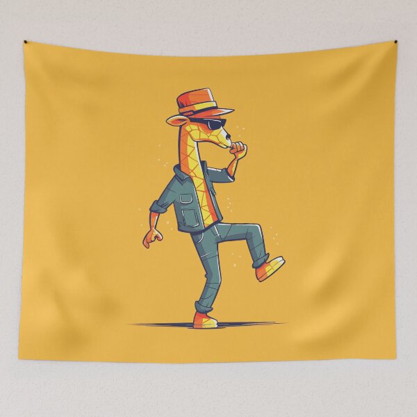 Item preview, Hip Hop Dancing Giraffe designed and sold by Amir Faysal.