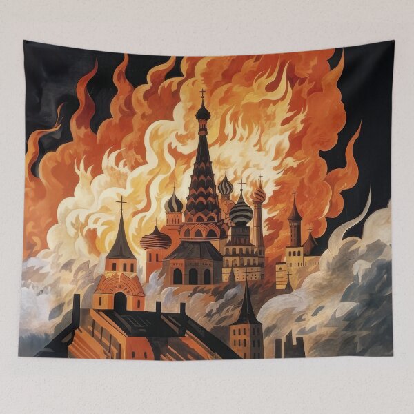 Item preview, Kremlin is burning 2 designed and sold by Kim Kanger.