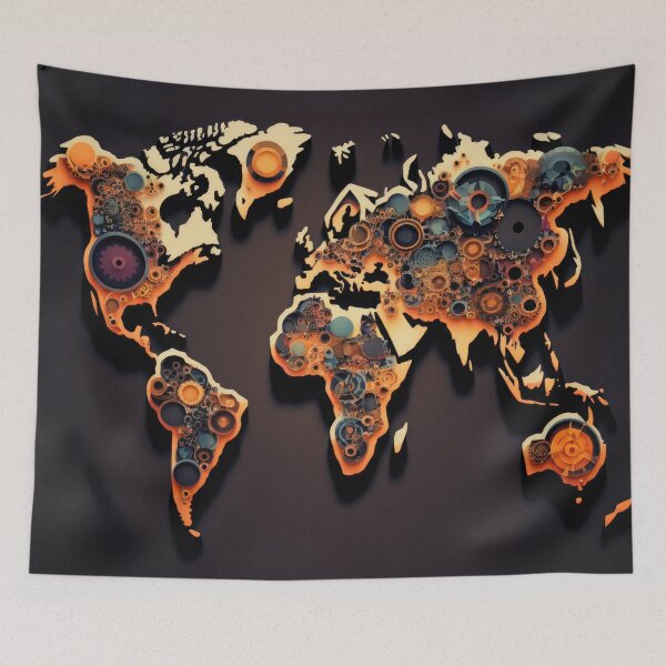Item preview, World Map Engineering designed and sold by Map4U.