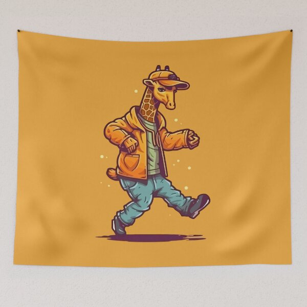 Item preview, Hip Hop Dancing Giraffe designed and sold by Amir Faysal.