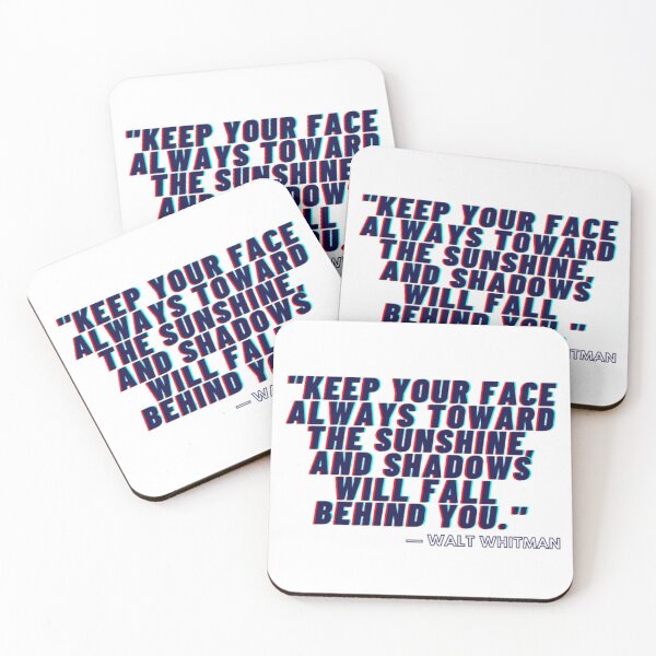 Item preview, Keep your face always toward the sunshine, and shadows will fall behind you. designed and sold by Univers Gifts.