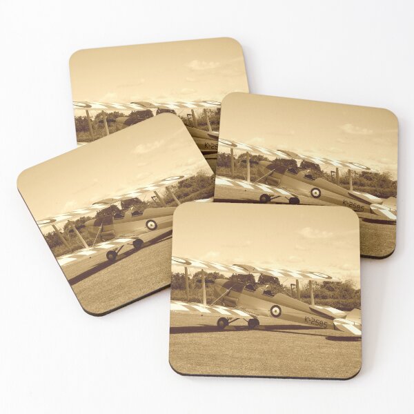 Item preview, De Havilland Tiger Moth K2585, sepia-toned version designed and sold by MartinPhotos.