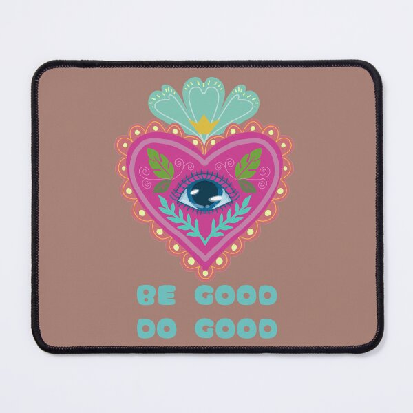 Item preview, Be Good Do Good colorful heart designed and sold by La Loca.