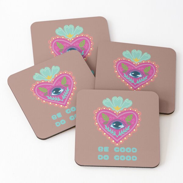 Item preview, Be Good Do Good colorful heart designed and sold by La Loca.