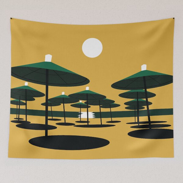 Item preview, Sunshades on the beach designed and sold by Janaa-Designs.