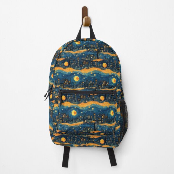 Artikelvorschau, Von Van Gogh inspiriertes Skyline-Gemälde entworfen und verkauft von gleemrr.