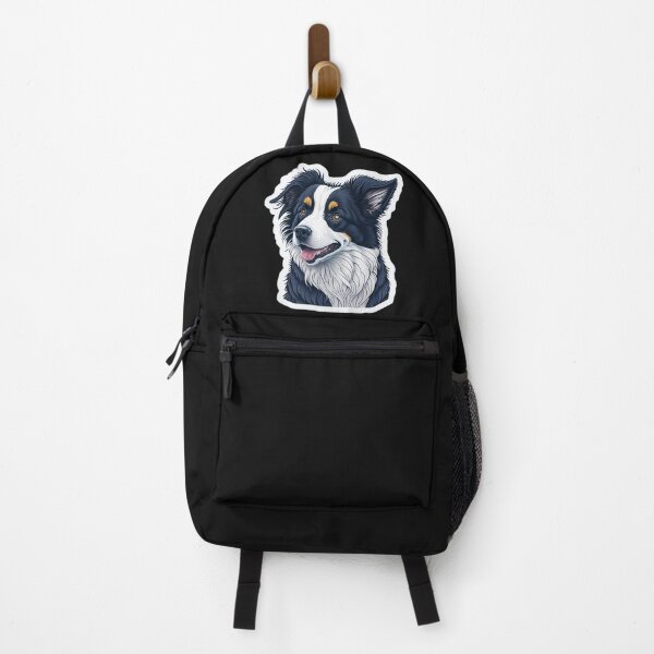 Aperçu de l'œuvre Border Collie (Sticker and Print Out) créée et vendue par Sir Elgin Ortiz.