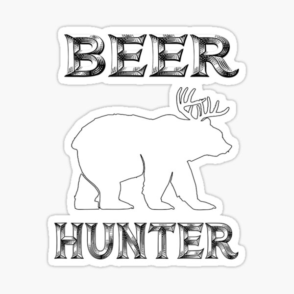 Beer Bear Stickers for Sale