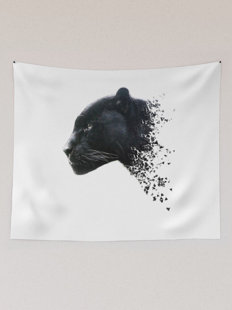 Black panther tapestry hot sale