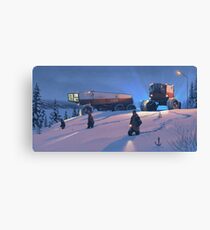 Missing Person Canvas Print