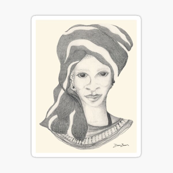 Africa Sticker
