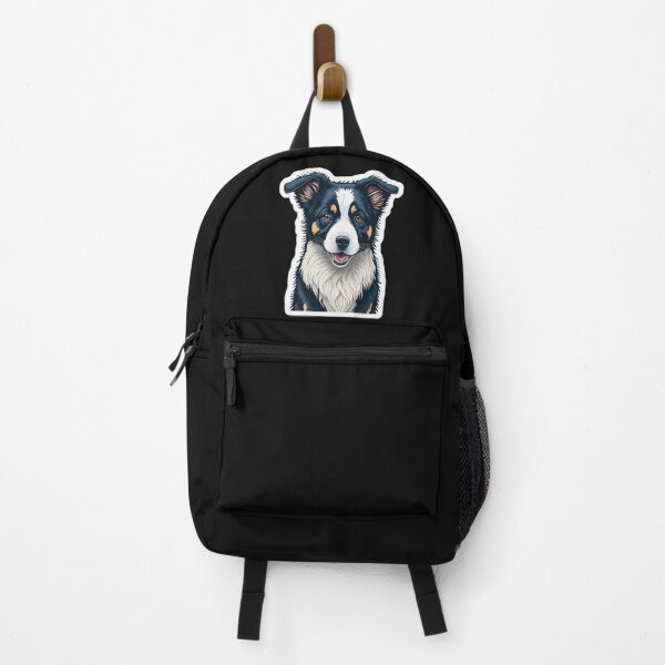Aperçu de l'œuvre Border Collie (Sticker and Print Out) créée et vendue par Sir Elgin Ortiz.