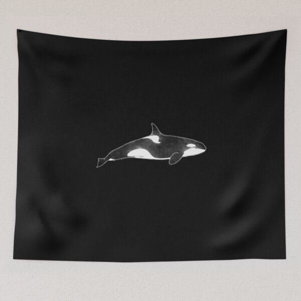 Item preview, Orca Killer Whale Neon Design Print designed and sold by designsasstultd.
