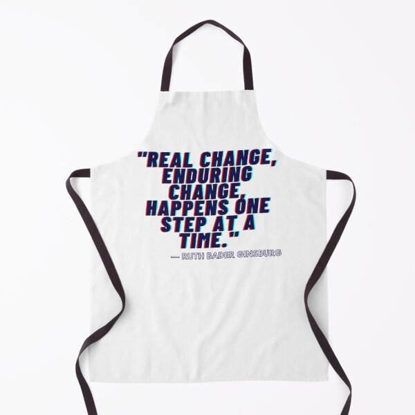Item preview, Real change, enduring change, happens one step at a time. designed and sold by Univers Gifts.