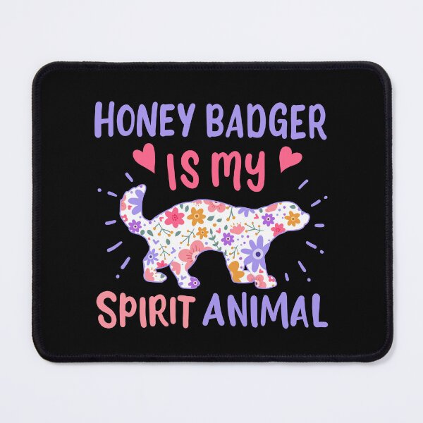 Item preview, Honey Badger Spirit Animal designed and sold by Mealla.