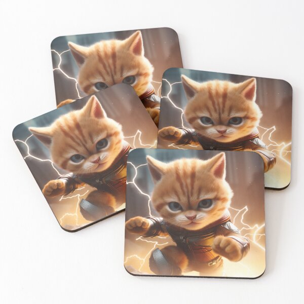 Item preview, Kitty superhero designed and sold by PurrrfectPrints.