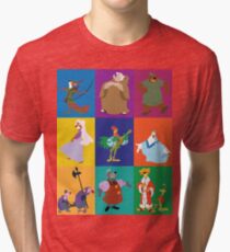 Robin Hood Charaktere Vintage T-Shirt