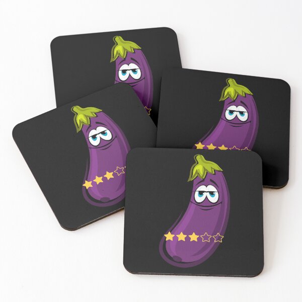 Item preview, Three Star Eggplant designed and sold by smirey designs.