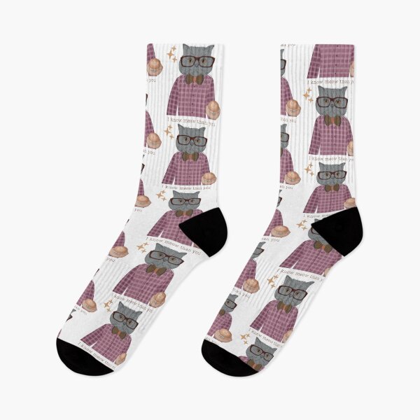 Item preview, Hipster Cat "I know meow than you" designed and sold by coolcreativeco.
