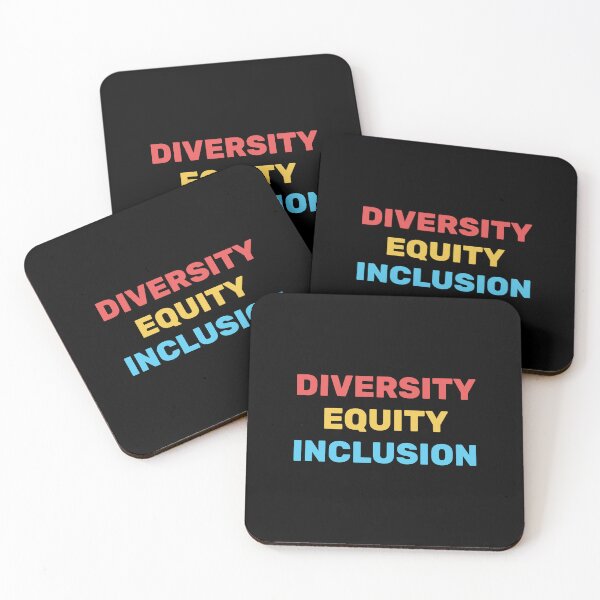 Item preview, Diversity Equity Inclusion - social justice slogans designed and sold by Inspirationmotivation.