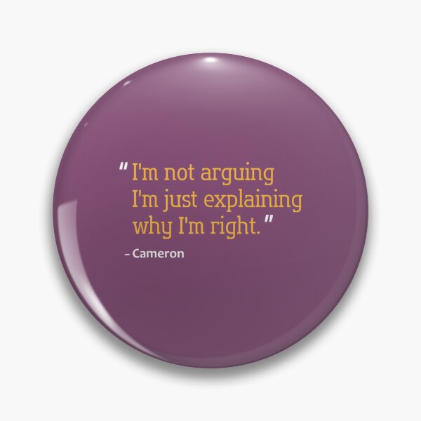Item preview, CAMERON 	 Quote Funny Birthday Personalized Name Idea 		 designed and sold by bmgnbory94.