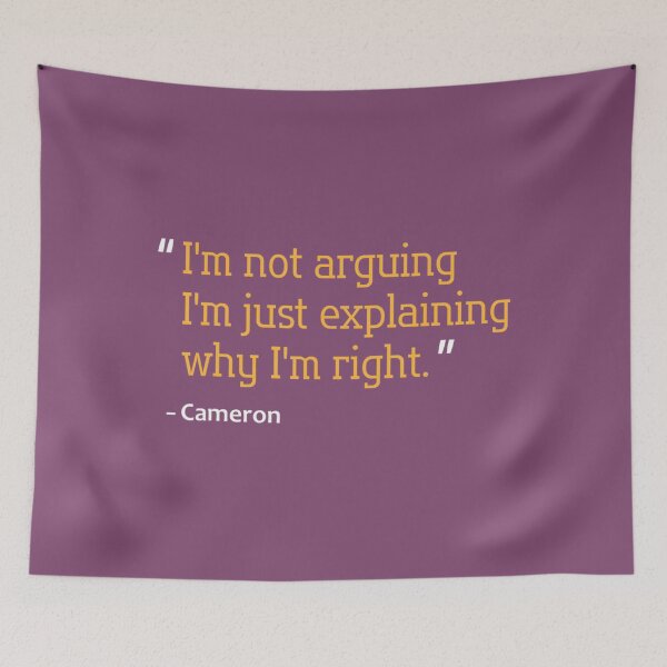 Item preview, CAMERON 	 Quote Funny Birthday Personalized Name Idea 		 designed and sold by bmgnbory94.