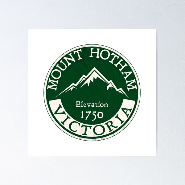 Item preview, Ski Mount Hotham Victoria Australia Skiing Snowboard Mt designed and sold by DESTINATIONS DECAL.