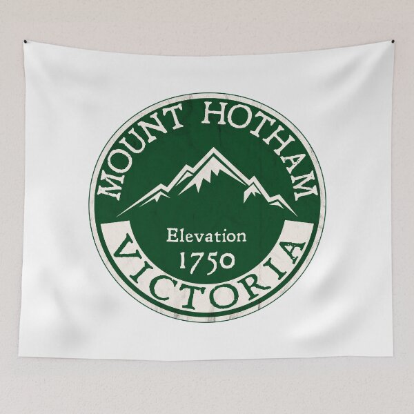 Item preview, Ski Mount Hotham Victoria Australia Skiing Snowboard Mt designed and sold by DESTINATIONS DECAL.