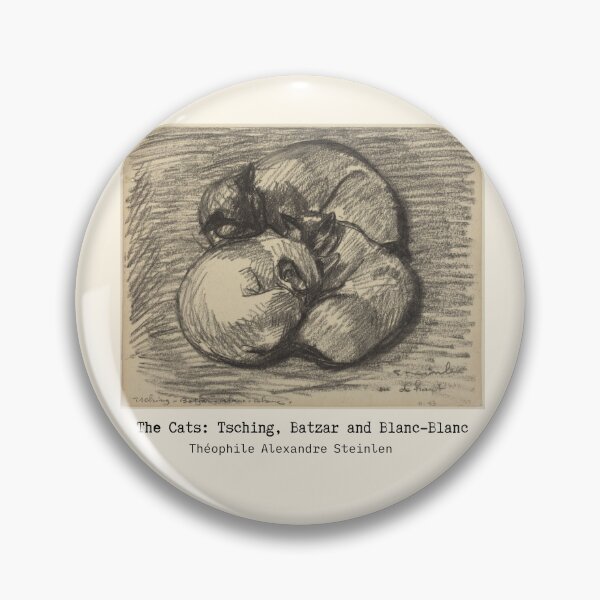 Item preview, The Cats: Tsching, Batzar and Blanc Blanc by Théophile Alexandre Steinlen designed and sold by Sunshine-Dreams.