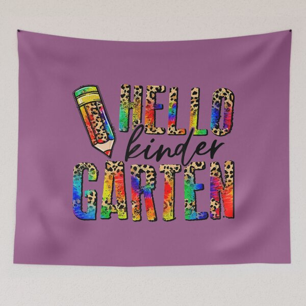 Item preview, Hello Kindergarten Leopard Student Back To School 	 	 designed and sold by ckhkbnkhnm44.