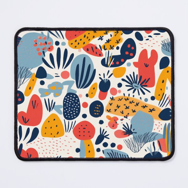 Item preview, Bight abstract organic pattern designed and sold by PopCutie.
