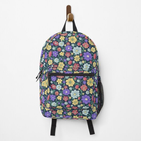 Item preview, Colorful Floral Seamless Pattern - Multicolored Vintage Flowers Art designed and sold by visterie.