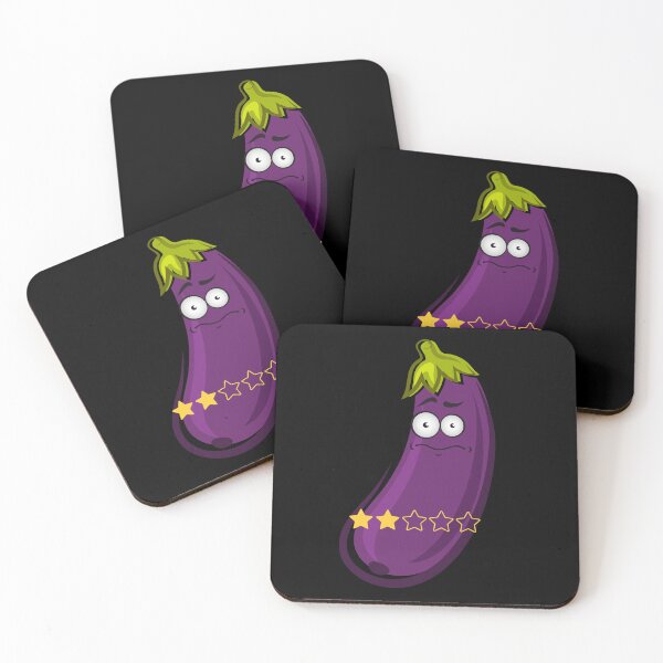 Item preview, Two Star Eggplant designed and sold by smirey designs.