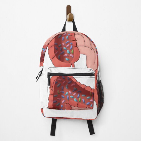 Item preview, Large Intestine with Healthy Bacteria, Illustration designed and sold by ScienceSource.